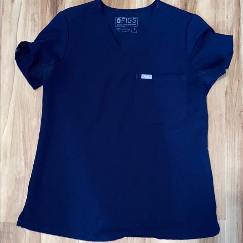 Figs One-Pocket Scrub Top